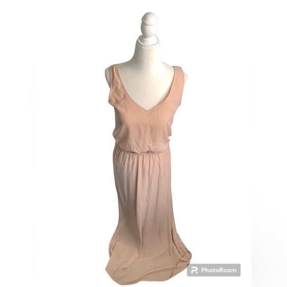 Show Me Your MuMu Cream Kendall Maxi Dress size Small - Picture 4 of 10